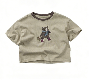 2026夏季儿童短袖T恤新款男女童韩版休闲时尚儿童上衣 - Product Image 5