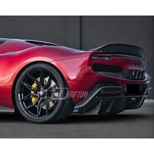 ปีกหลังคาร์บอนไฟเบอร์คุณภาพสูง 296 ชิ้น สำหรับ Ferrari 296 GTB & GTS ปี 2021-2025 - Product Image 3