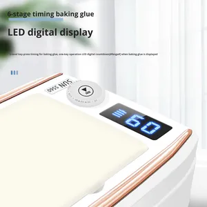 Lámpara de uñas dos manos luz UV grande esmalte de uñas de Gel profesional secado rápido esmalte de Gel curado SUN SS60 lámpara de uñas LED UV - Product Image 3