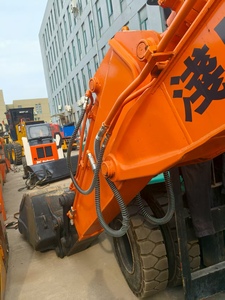 Excavatrice sur pneus Hitachi EX100WD-1 d'origine japonaise 10T à vendre, excavatrice sur pneus Hitachi EX100WD-1 - Product Image 6