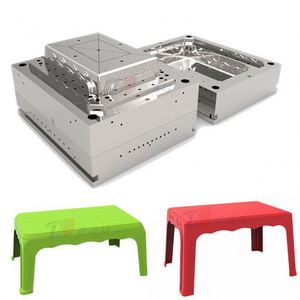 Cheap cement table top mold tiki 1116040 molded glass table torch table model plastic injection mould machine