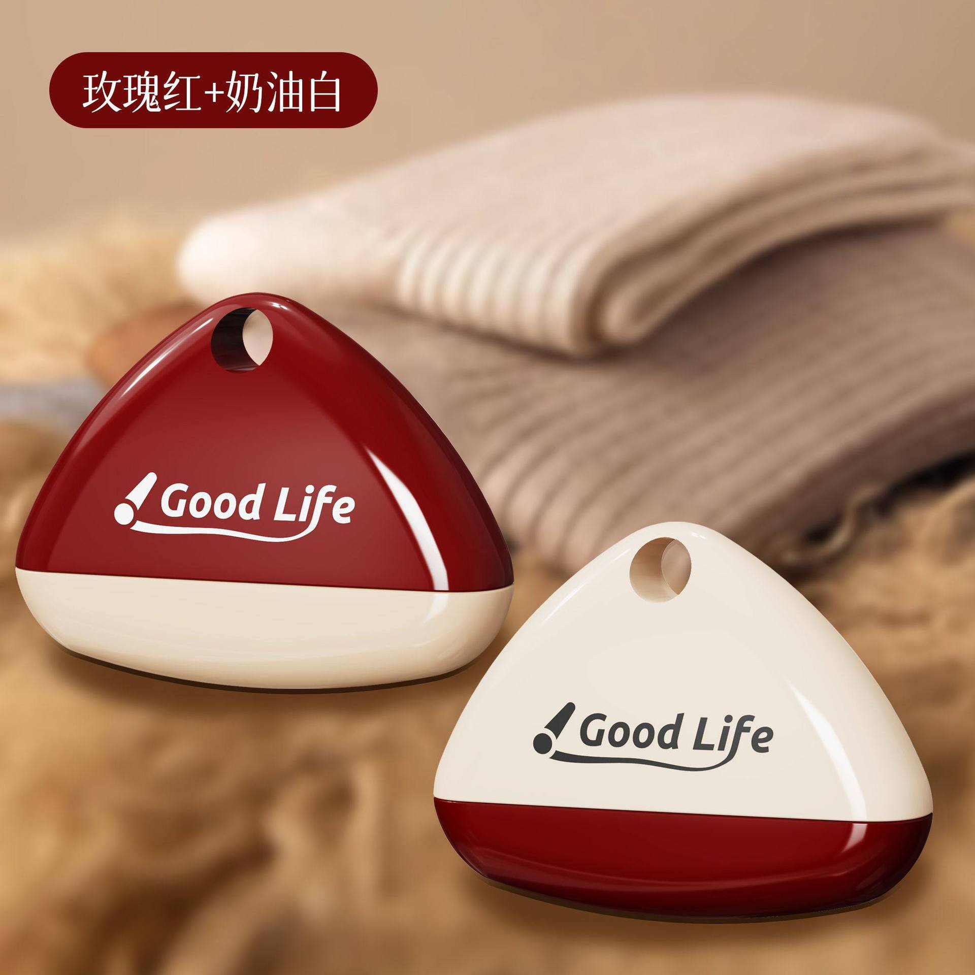 Cream White *1, Rose Red *1 [Strong Adhesion, Easy to Clean]