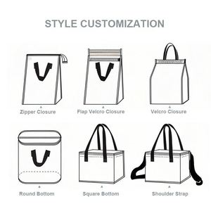 Custom Disposable Non-Woven Single Cup Cooler Bag for Milk Tea Coffee Insulation Tote for Beverage Shop Takeaway Packing - Product Image 4