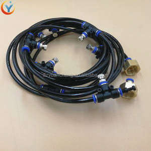 Système de brumisation refroidissant fin pour l'extérieur, livraison gratuite, buse à brumisation pour la maison, le patio et la piscine, brumisateur humidificateur - Product Image 6