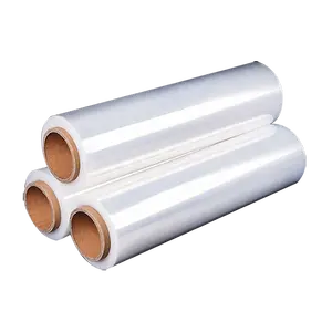 Factory Packaging LLDPE Manufacture Transparent Pallet Wrap Price Jumbo Roll Hand Stretch Film