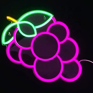 Letrero de Neón LED de Diseño Personalizado, Letrero Acrílico Iluminado, Publicidad para Tienda de Frutas, Restaurante, Hotel - Product Image 2