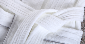 <span class=keywords><strong>Accappatoi</strong></span> bianchi <span class=keywords><strong>e</strong></span> asciugamano in cotone per hotel spa 100% cotone - Product Image 4