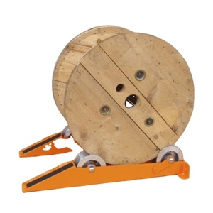 Ventes directes usine : Rampe à rouleaux pour tambours dérouleurs ou enrouleurs, avec structure en acier, pouvant être actionnée par une puissance hydraulique - Product Image 1