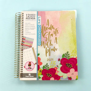 Planificador feliz semanal diario con pegatinas, <span class=keywords><strong>2020</strong></span>, 2021, diseño personalizado A5 - Product Image 2