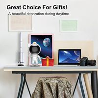 Hot Trending Wupro New Galaxy Proyector Lámpara Cielo estrellado Luz de noche BT 5,0 Altavoz Astronauta Galaxy Star Proyector