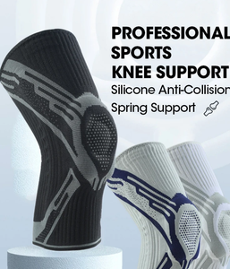 2025 phong cách mới Nylon hỗ trợ tay áo nén thể thao cú đúp đầu gối với vành đai biểu tượng tùy chỉnh và màu sắc - Product Image 2