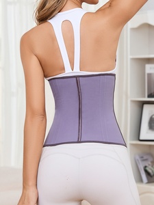 <span class=keywords><strong>Ceinture</strong></span> de sudation amincissante 3-en-1 <span class=keywords><strong>pour</strong></span> femme, idéale <span class=keywords><strong>pour</strong></span> <span class=keywords><strong>le</strong></span> sport, la perte de poids, <span class=keywords><strong>le</strong></span> yoga et la course à pied, couleur violette - Product Image 4