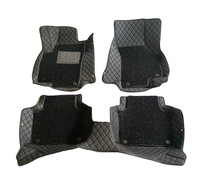 Vente en gros 7D double couche tapis de sol de voiture 5D pour Audi A1 A3 A4 A5 A6 A6L A7 A8 A8L personnalisation Automobile tapis couverture