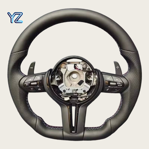 พวงมาลัยแต่ง YZ Custom M Sports สำหรับรถบีเอ็มดับเบิลยู M3 M4 M5 M6 F10 F15 F20 F22 F25 F30 F11 F18 F31 F35 F40 E70 E71 E90 E91 X1 X3 X4 X5 - Product Image 1