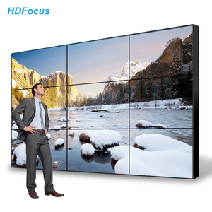 46 49 55 65 inch bức tường video LCD màn hình 3x3 nối hiển thị 4k đã làm bảng quảng cáo cho nhà máy khuyến mãi - Product Image 1