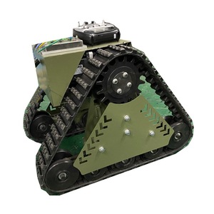 Châssis triangulaire Jia 500x500 pour pièces de char RC avec chenilles en caoutchouc pour véhicules télécommandés - Product Image 4