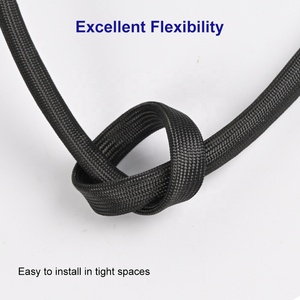 Gaine en fibre de verre de haute qualité résistante aux hautes températures, gaine isolante en fibre de verre, tube en fibre ignifuge et résistant aux flammes - Product Image 6