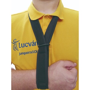 Fascia per braccio taglia unica in velluto schiumato con spugna per immobilizzazione post-chirurgica dell'ombrello - Product Image 1