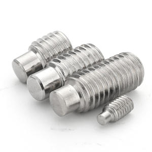 Top Manufacturer Factory Price DIN915 Stainless Steel Hex Socket <strong>Set</strong> <strong>Screw</strong> With Dog Point - Product Image 4