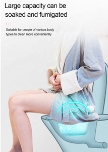 Asiento plegable Yoni con limpiador para higiene femenina, para pacientes con hemorroides, cuidado posoperatorio, lavabo de baño, OEM ODM, personalizado - Product Image 3