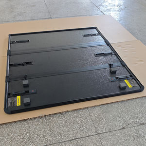 Couverture de benne rigide pliable et imperméable pour <span class=keywords><strong>Chevrolet</strong></span> <span class=keywords><strong>Silverado</strong></span> HD Crew Cab 1500/2500/3500 (2015-2018) – Compatible avec les benne standard, courtes et longues - Product Image 3