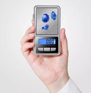 ميزان رقمي M3 من الفولاذ المقاوم للصدأ بشاشة ليد ، مقياس جيب صغير ذهبي محمول ، مقياس مجوهرات إلكتروني - Product Image 1