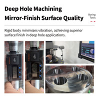 Barra de Mandrinado de Alta Precisión SofTool, Personalizable OEM ODM, Herramientas de Mandrinado Fino, Cabezal de Mandrinado de Acero, Diámetro de 1-550 mm, Precisión de 0.001 mm