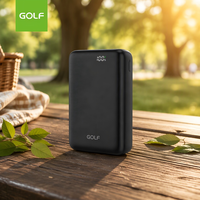 Portable prix de gros double port charge rapide haute capacité centrale affichage LCD PD 20W Mini batterie externe 30000mAh
