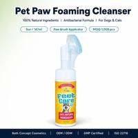Nettoyant Moussant pour Pattes d'Animaux OEM/ODM pour Chiens et Chats, Baume Écologique pour Pattes, Marque Privée