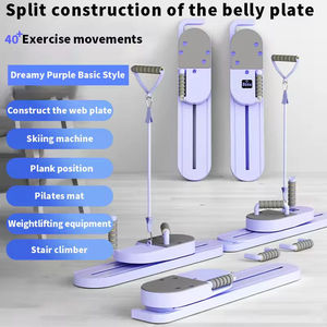 Planche de yoga et de <span class=keywords><strong>Pilates</strong></span> pliable multifonctionnelle, équipement de fitness, planche abdominale pour le corps entier - Product Image 3