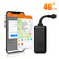 Mini Rastreador GPS 4G para Auto y Moto, Dispositivo de Rastreo GPS con Apagado de Motor, Gestión de Flota, Protocolo GT06, IP Personalizada
