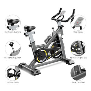 Regalo de Navidad para el hogar, bicicleta giratoria ultrasilenciosa, bicicletas estáticas silenciosas cómodas portátiles <span class=keywords><strong>con</strong></span> música <span class=keywords><strong>Bluetooth</strong></span> - Product Image 2