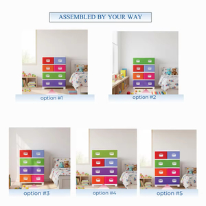 Caja de Almacenamiento de Plástico Plegable y Apilable Multifuncional y Duradera con Diseño de Mimbre, Cajón y Colgador para Ropa, para el Hogar - Product Image 4