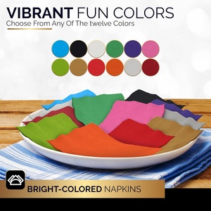 Serviettes en papier jetables personnalisées avec logo imprimé à prix avantageux pour restaurant - Product Image 5