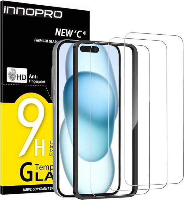 INNOPRO 9H 3D Ultra-Thin Flexible Transparent Anti-Spy HD Clear 99% Transparency Tempered Glass Screen Protector Mobile Phone