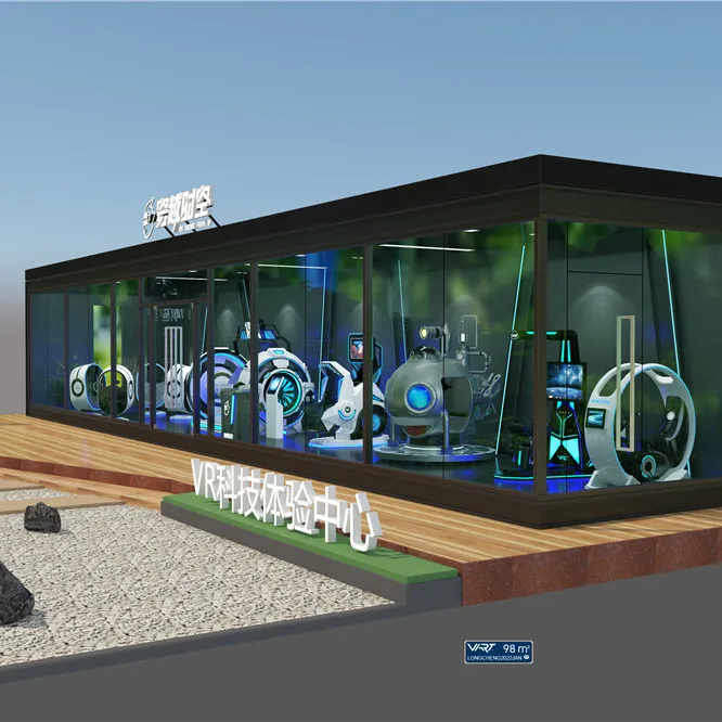 Vr Virtual Simul 9D อุปกรณ์เกมรถไฟเหาะตีลังกาเครื่องเกมอาเขตผลิตภัณฑ์สวนสนุกเสมือน Amus Park