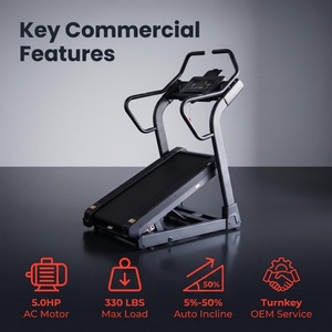 Appareil de fitness cardio motorisé K-FIT avec inclinaison réglable GS-851A-A(A-A3) pour salle de sport à domicile GS-851A-A Inclinaison réglable M - Product Image 3