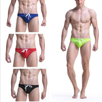Slip de bain rétro classique ajustable pour homme, en tissu respirant, idéal pour les vacances à la plage, en Spandex/Nylon uni, taille XL, vente en gros ODM