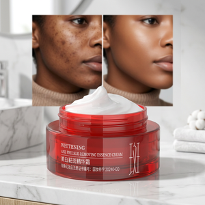 Crème <span class=keywords><strong>Visage</strong></span> Jour et Nuit OEM à la Nicotinamide <span class=keywords><strong>pour</strong></span> Femmes – Éclaircissante, Anti-Taches de Rousseur, Anti-Boutons et Anti-Taches Brunes – Hydratant Soin de la Peau - Product Image 1