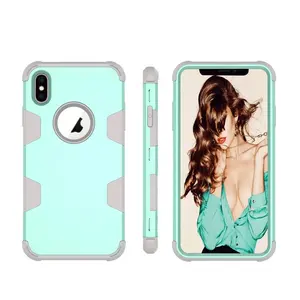 เคสเกราะป้องกันหุ่นยนต์,เคสกันกระแทกป้องกันสำหรับ Iphone12pro 11 X Xs Max XR 6 7 8