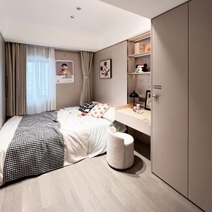 Pintu Lemari Interior WPC/<span class=keywords><strong>PVC</strong></span> Melinco dengan Pencocokan Warna Kustom, Pelapis Dinding, Furnitur Rumah Mewah Modern, Finishing Villa - Product Image 2