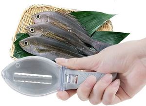 Écailleur de poisson rapide, couteau de nettoyage des écailles, outil de cuisine pour fruits de mer, pour un écaillage efficace du poisson - Product Image 6