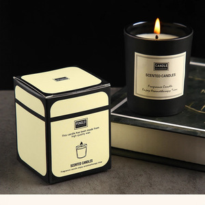 Nouvelle bougie parfumée en verre dépoli de style transfrontalier, aromathérapie relaxante, coffret cadeau pour la maison, mariage, décoration de fêtes - Product Image 6