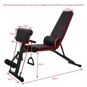 TOPKO popolare palestra per la casa regolabile con manubrio pieghevole sedia sollevamento pesi set panca con manubrio - Product Image 3