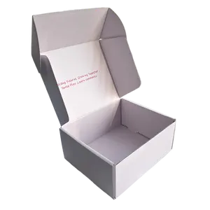 अनुकूलित डिजिटल प्रिंटिंग लोगो गुलाबी शिपिंग मेलिंग पैकेजिंग बॉक्स फोन केस के लिए छोटे उपहार नालीदार मेलर बॉक्स