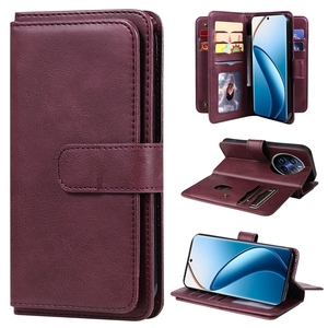Para Oppo Realme C67 4G cremallera estilo cartera teléfono <span class=keywords><strong>funda</strong></span> bolsa, para Moto G84/G54/G14 soporte PU <span class=keywords><strong>funda</strong></span> con bolsillos para tarjetas - Product Image 2
