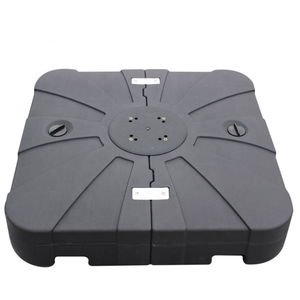 Parasol de Patio Colgante Tipo Cantilever, Grande, Estilo Romano Chino, con <span class=keywords><strong>Base</strong></span>, Poste de Repuesto y Piezas de Muebles para Exteriores - Product Image 1