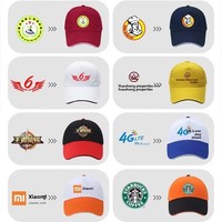 Casquette de baseball ajustable en PVC à 6 panneaux, broderie de logo et lettrage, design créatif, publicité pour la restauration, simple, élégante, mode OL
