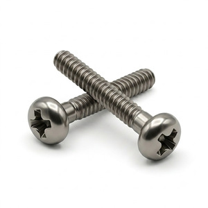Vis à tête ronde Phillips en acier inoxydable Chuanghe 316 DIN912, pièces de précision pour semi-conducteurs - Product Image 1