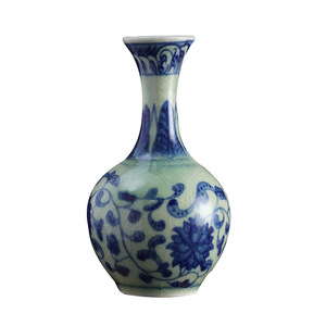 ชุดแจกันเซรามิกสีน้ำเงินขาวลายมาสเตอร์กู่ สำหรับตกแต่งบ้าน ห้องนั่งเล่น ห้องนอน ห้องทำงาน - Product Image 5